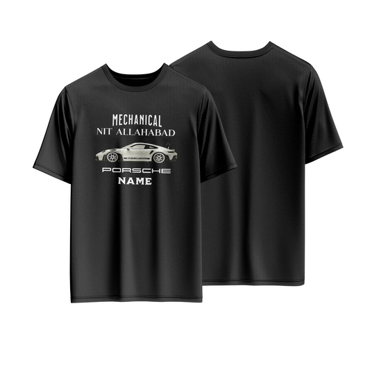 Mechanical Premium Tee | UrbanMerch MNNIT College Merchandise (Porche)