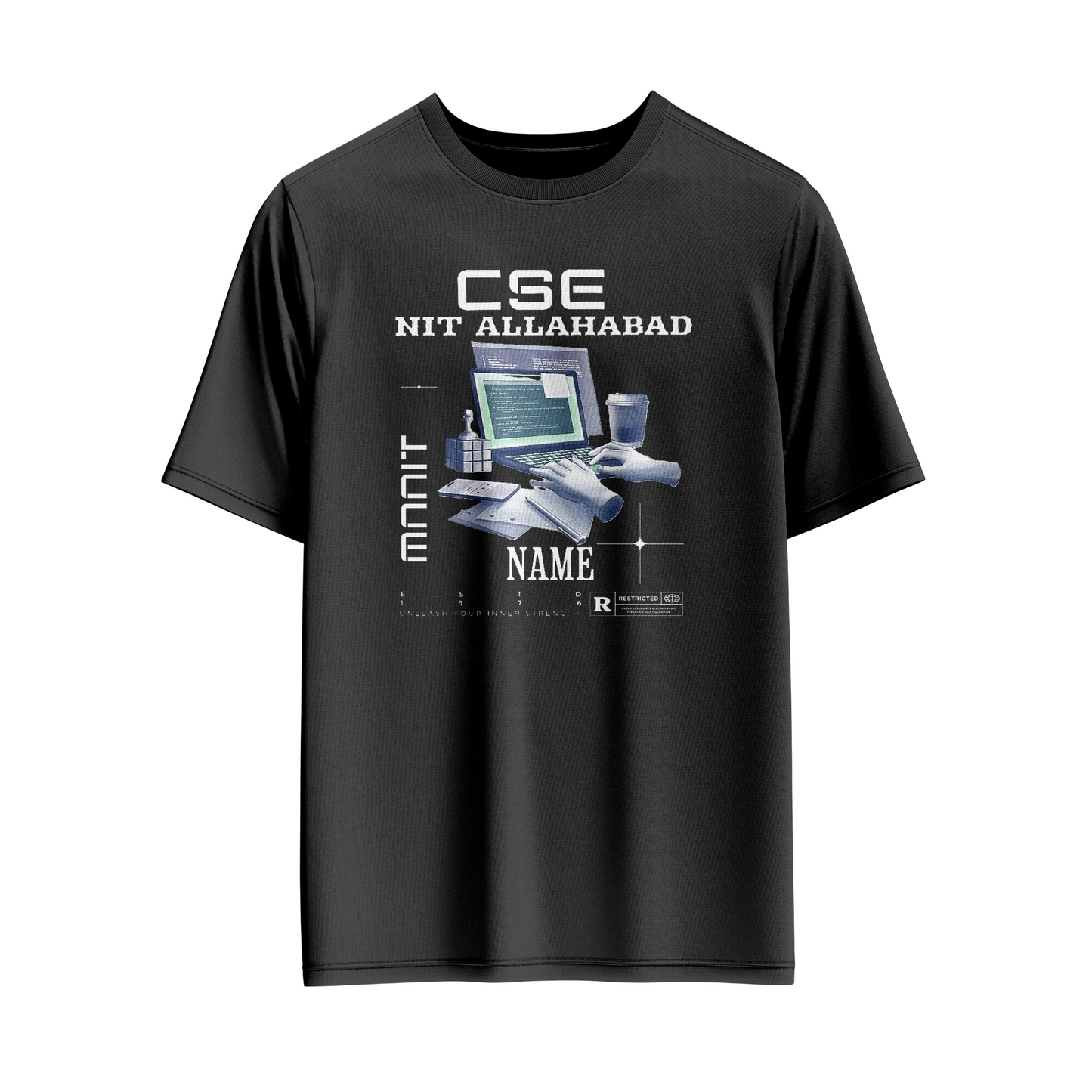 CSE Premium Tee | UrbanMerch MNNIT College Merchandise