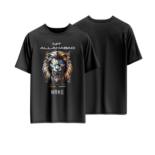 MNNIT Allahabad Roaring Lion Tee | Premium College Merchandise