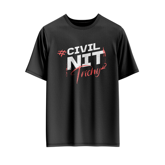 NIT TRICHY Civil Engineering Tee – UrbanMerch Signature Drop