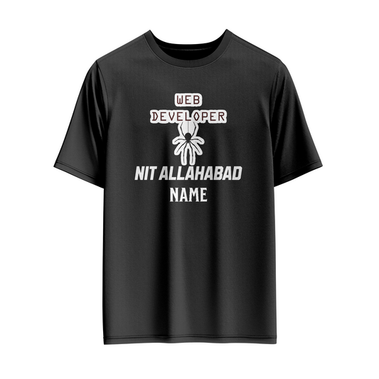 CSE Web Developer Tee | MNNIT Allahabad Merchandise | UrbanMerch