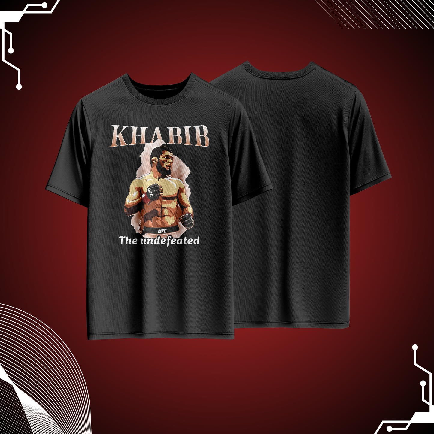 Khabib Legacy Tee – Premium UrbanMerch Drop