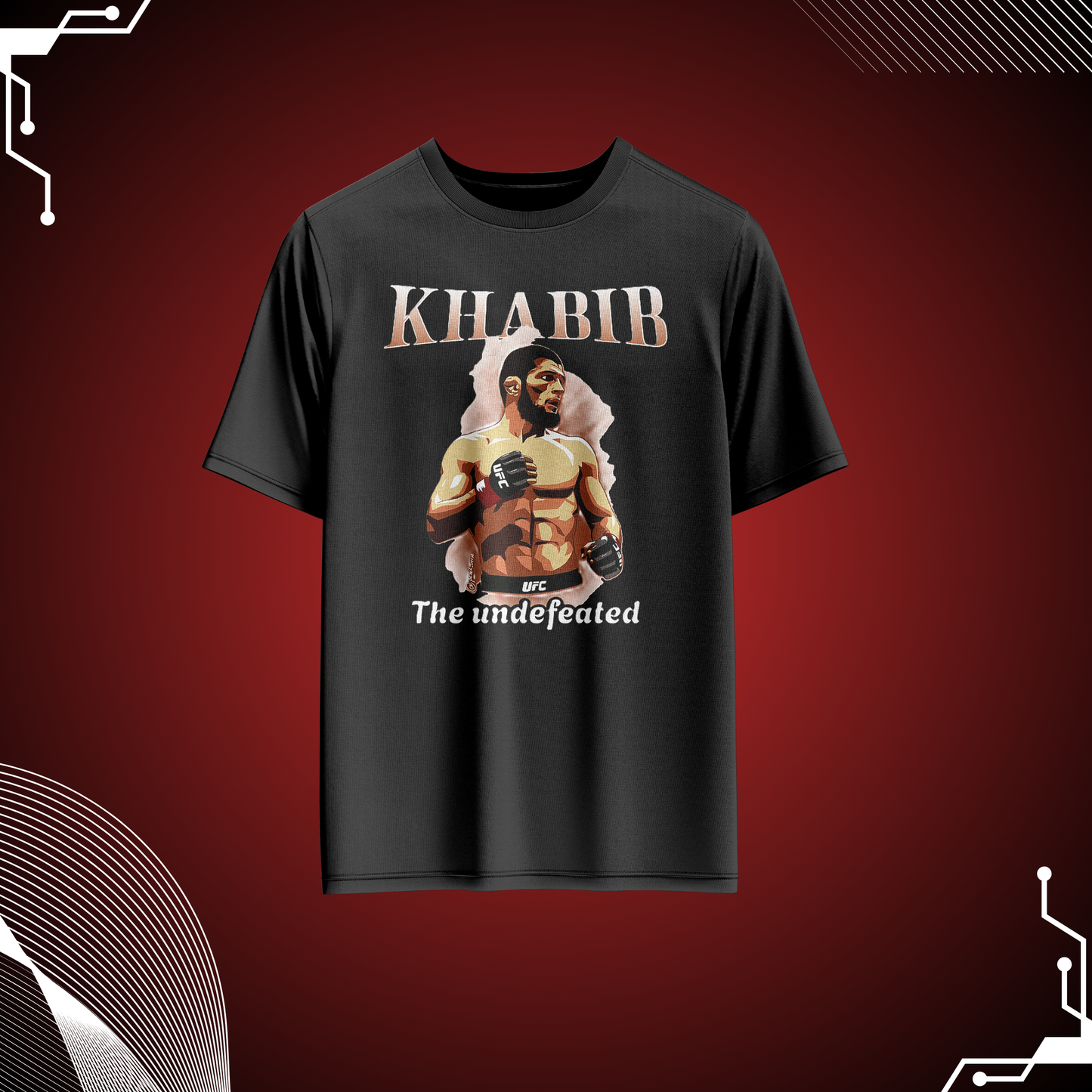 Khabib Legacy Tee – Premium UrbanMerch Drop