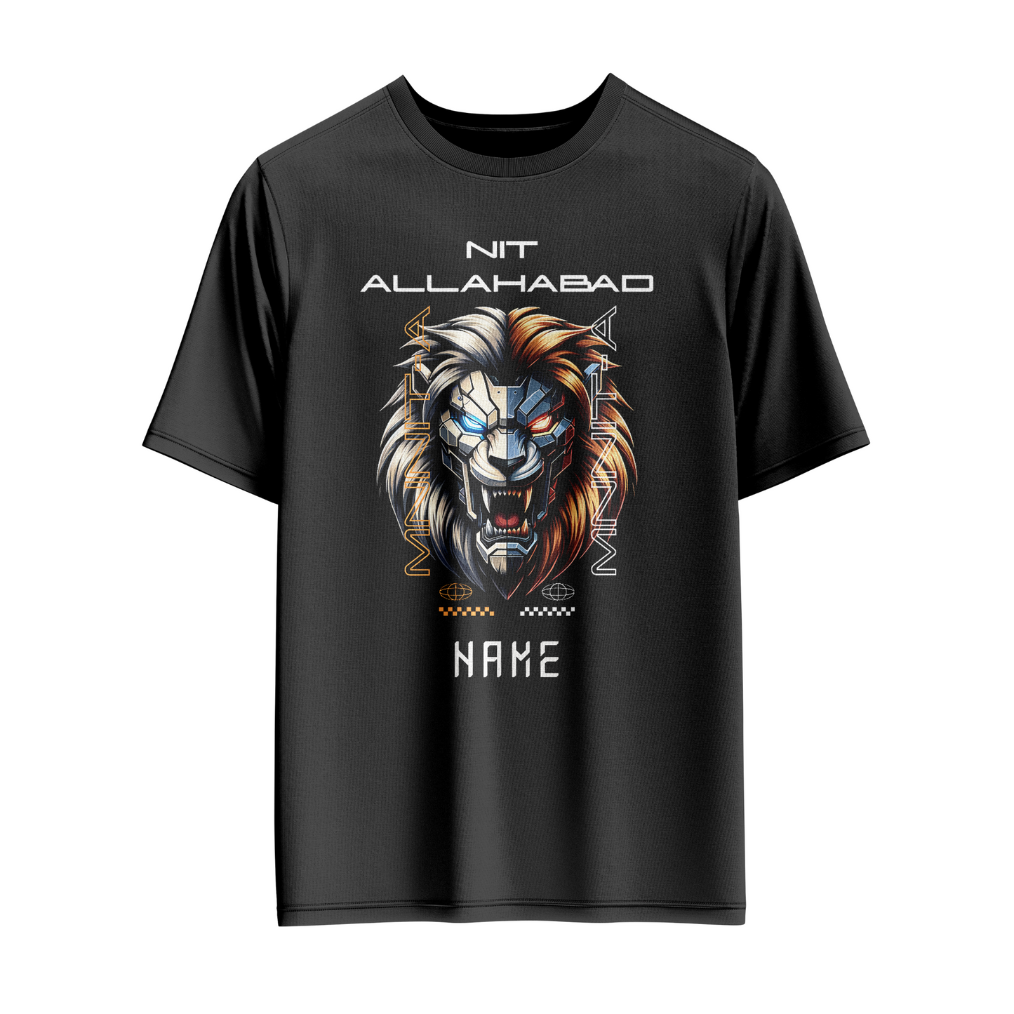 MNNIT Allahabad Roaring Lion Tee | Premium College Merchandise