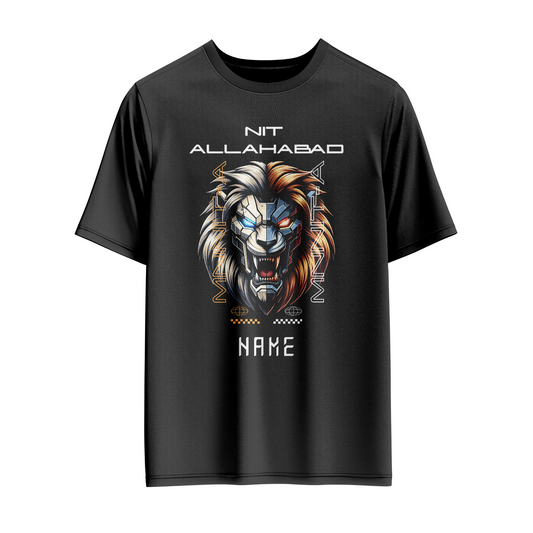 MNNIT Allahabad Roaring Lion Tee | Premium College Merchandise